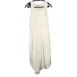Calia Size S - Cream Flowy Tank Dress - Adjustable & Breathable